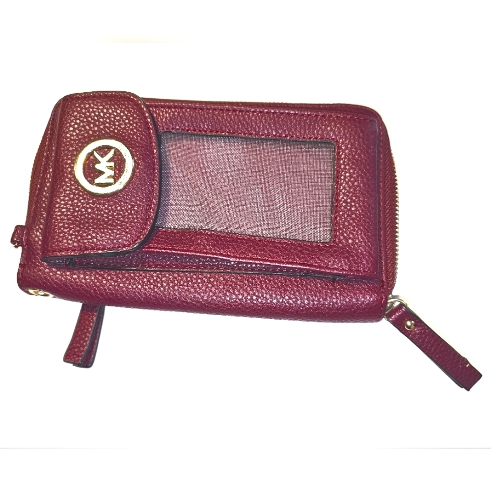 MK Michael Kors Zip up Card and Phone Wallet - Picture 1 of 7